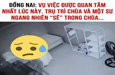 Trụ trì chùa Từ Đức đã ghi lại một video tình dục